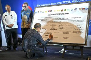 Read more about the article Penandatanganan Komitmen Bersama Mendukung Pelaksanaan SPMB sebagai Langkah Ciptakan Pendidikan Bermutu untuk Semua
