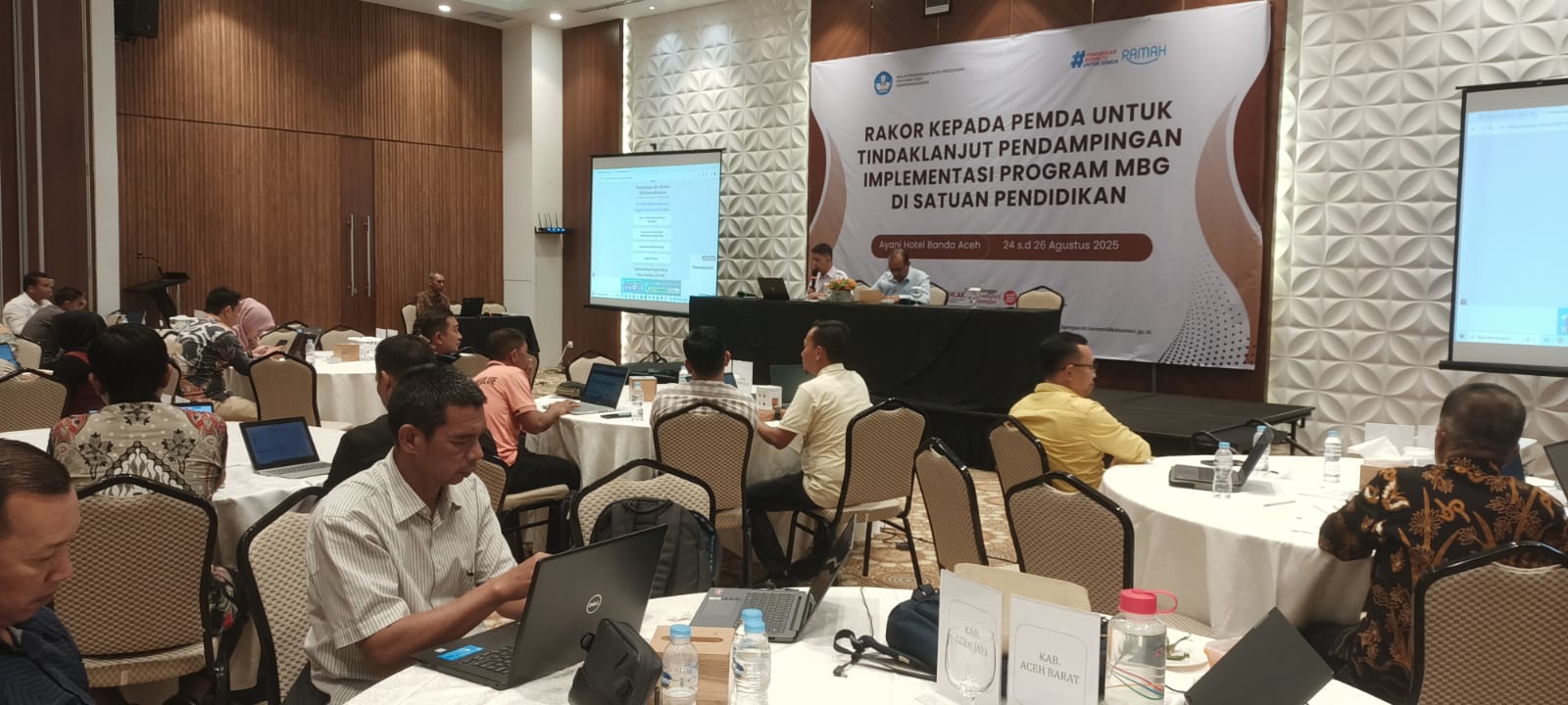 Read more about the article Rakor Kepada Pemda Untuk Tindaklanjut Pendampingan Implementasi Program MBG di Satuan Pendidikan
