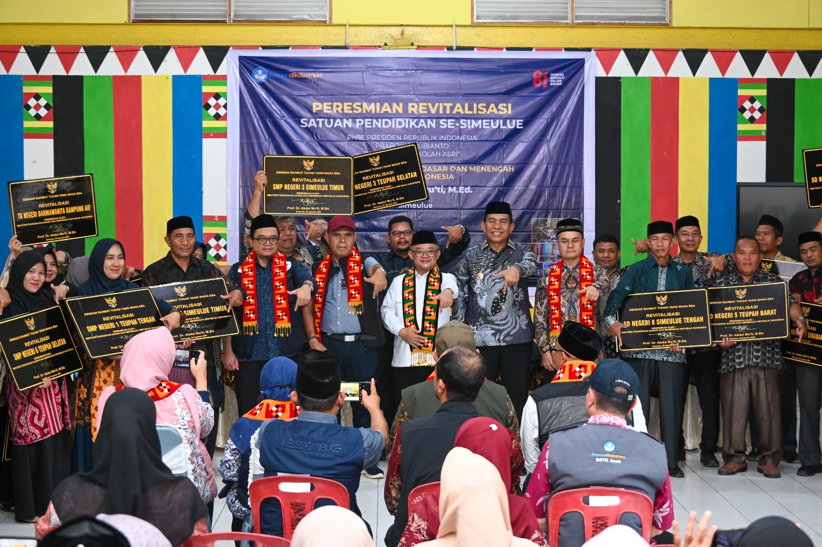 Read more about the article 50% Lebih Sekolah di Kepulauan Simeulue, Aceh Mendapatkan Revitalisasi, Terbanyak Sepanjang Sejarah